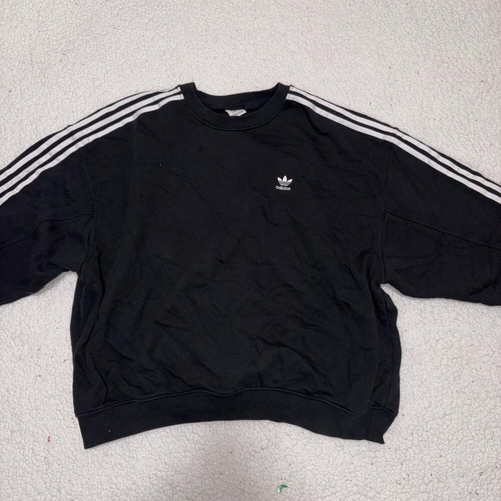 Adidas Originals Adicolor Classics Oversized Sweatshirt Black